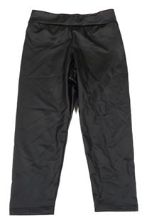 Černé potažené legíny Calzedonia