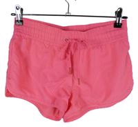 Dámské neonově růžové sportovní kraťasy H&M