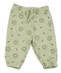 Světleolivové tepláky s kočičkami Marií PRIMARK
