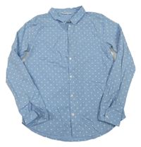 Světlemodrá hvězdičkovaná halenka H&M