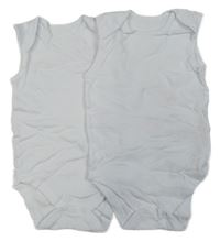 2x Bílé body Primark 
