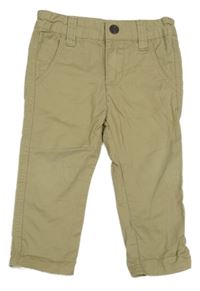 Béžové plátěné chino kalhoty Impidimpi