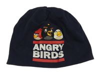 Tmavomodrá bavlněná čepice Angry Birds H&M