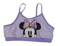 Světlefialovo-fiáalová plavková lambáda s Minnie George