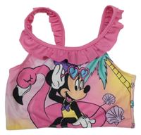 Růžová plavková lambáda s Minnie Disney 