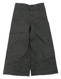 Tmavošedé wide leg rifle KIDS