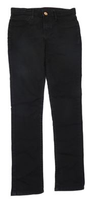 Černé skinny rift rifle H&M