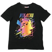 Černé tričko s Pikachu