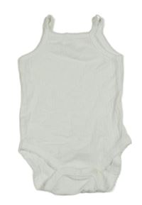Bílé žebrované body Zara