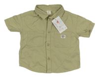 Nové - Písková riflová košile H&M