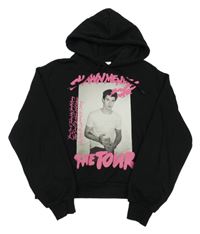 Černá mikina Shawn Mendes s kapucí H&M