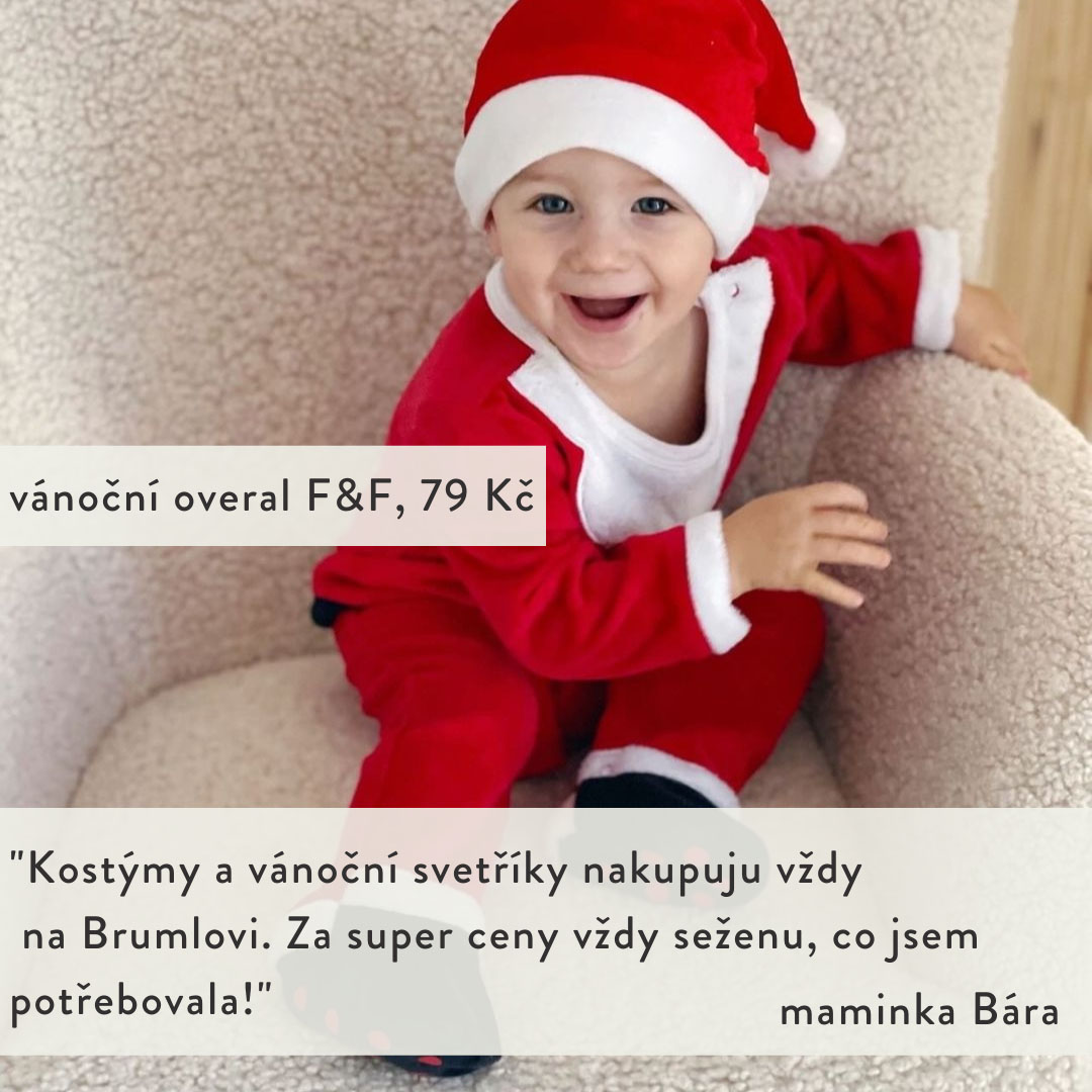 Vánoční overal F&F - 79 Kč