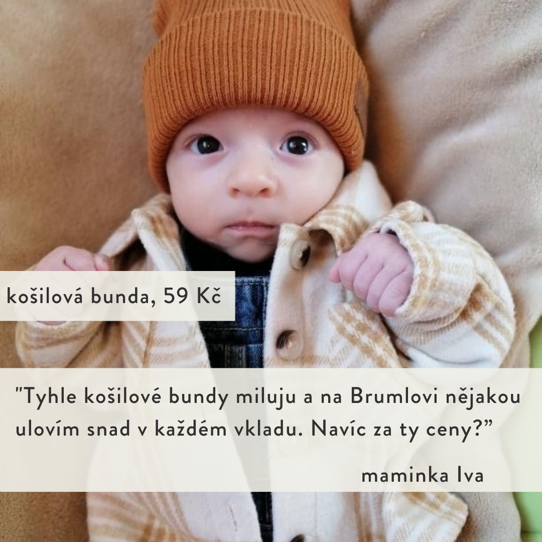 Košilová bunda - 59 Kč