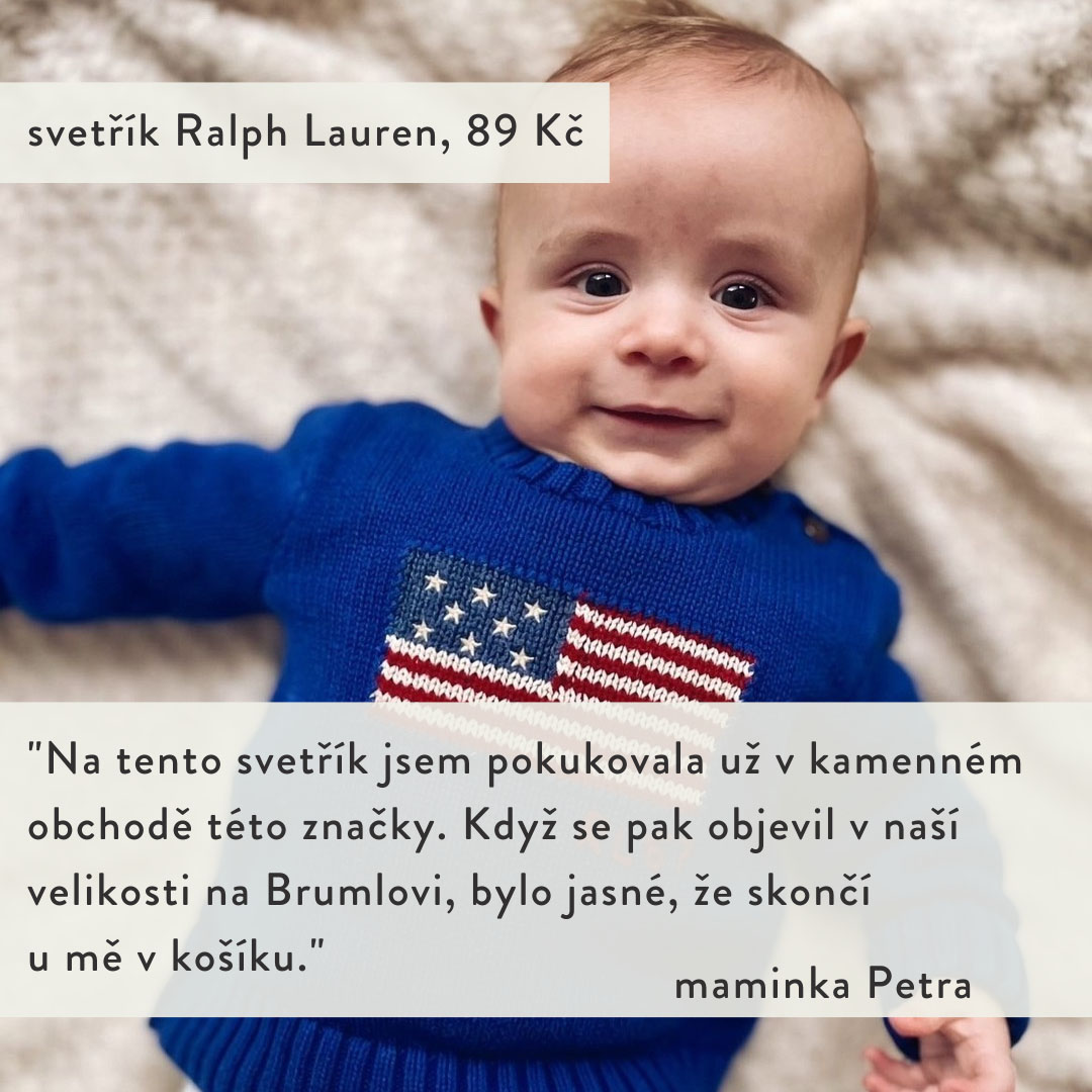 Svetřík Ralph Lauren - 89 Kč