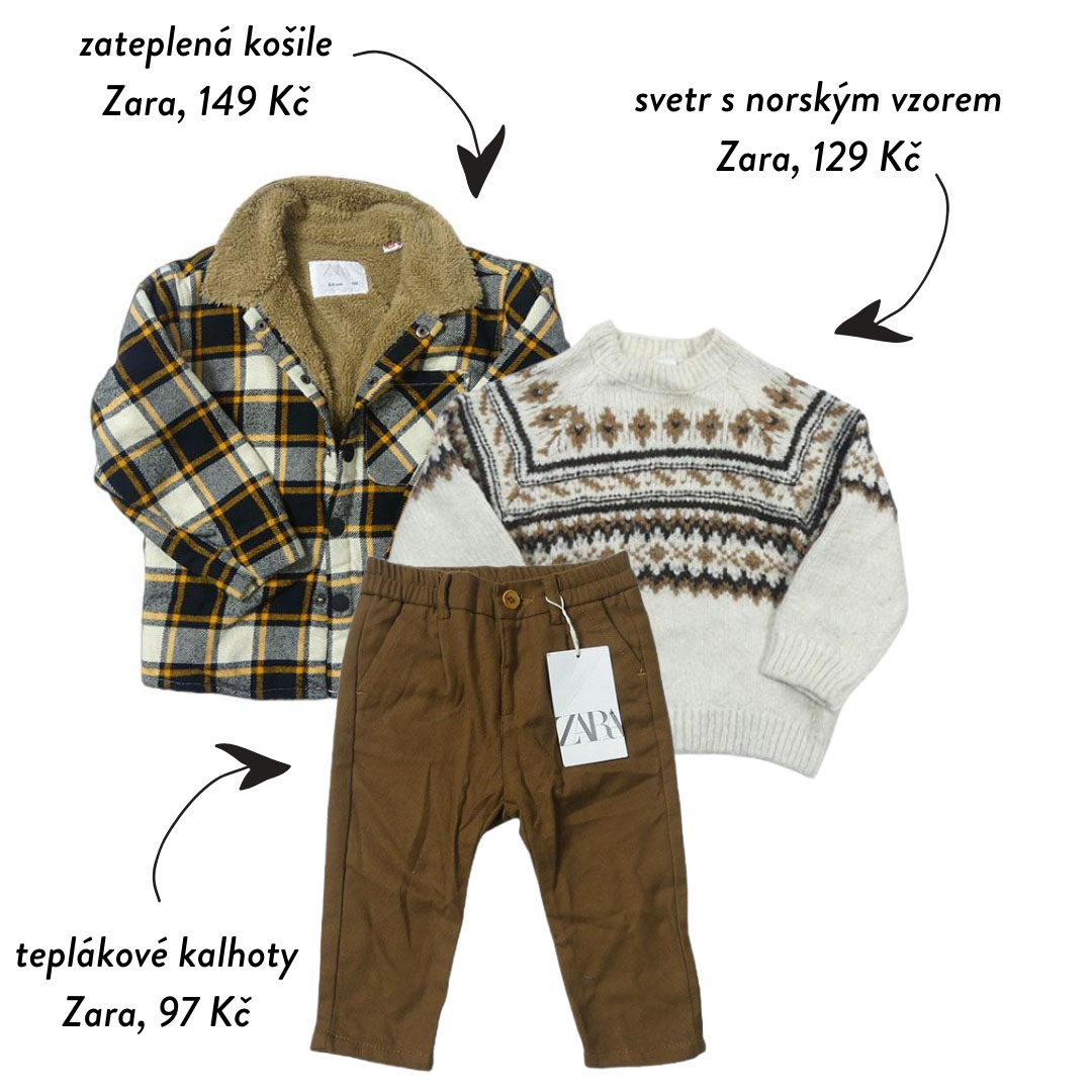 Zara patří právem mezi vaše nejoblíbenější značky dětského oblečení a za naše ceny tyhle úlovky potěší ještě víc.
