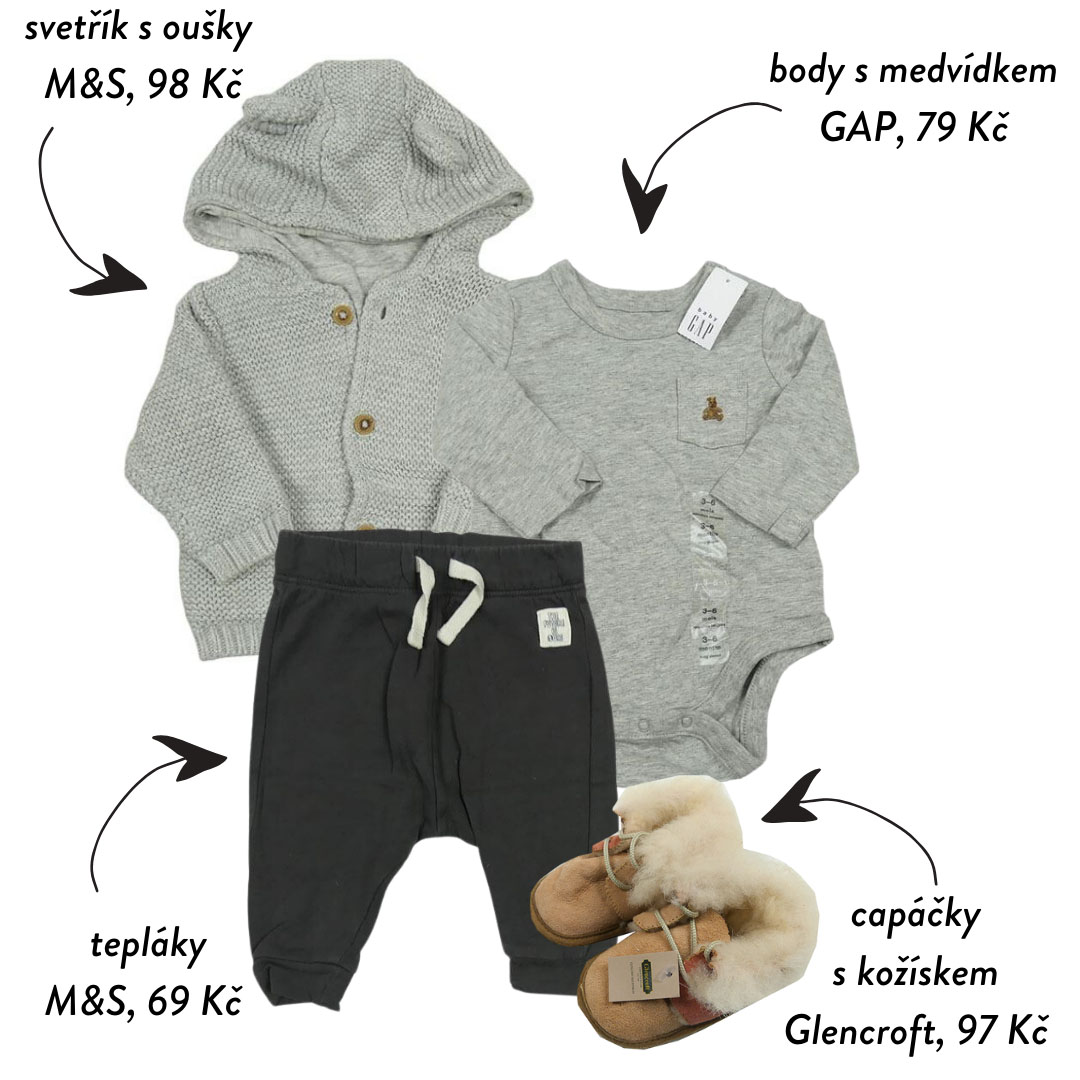 Kočárkové outfity do fusaků by měly splňovat tahle hlavní kritéria: pohodlí, savost a roztomilost.