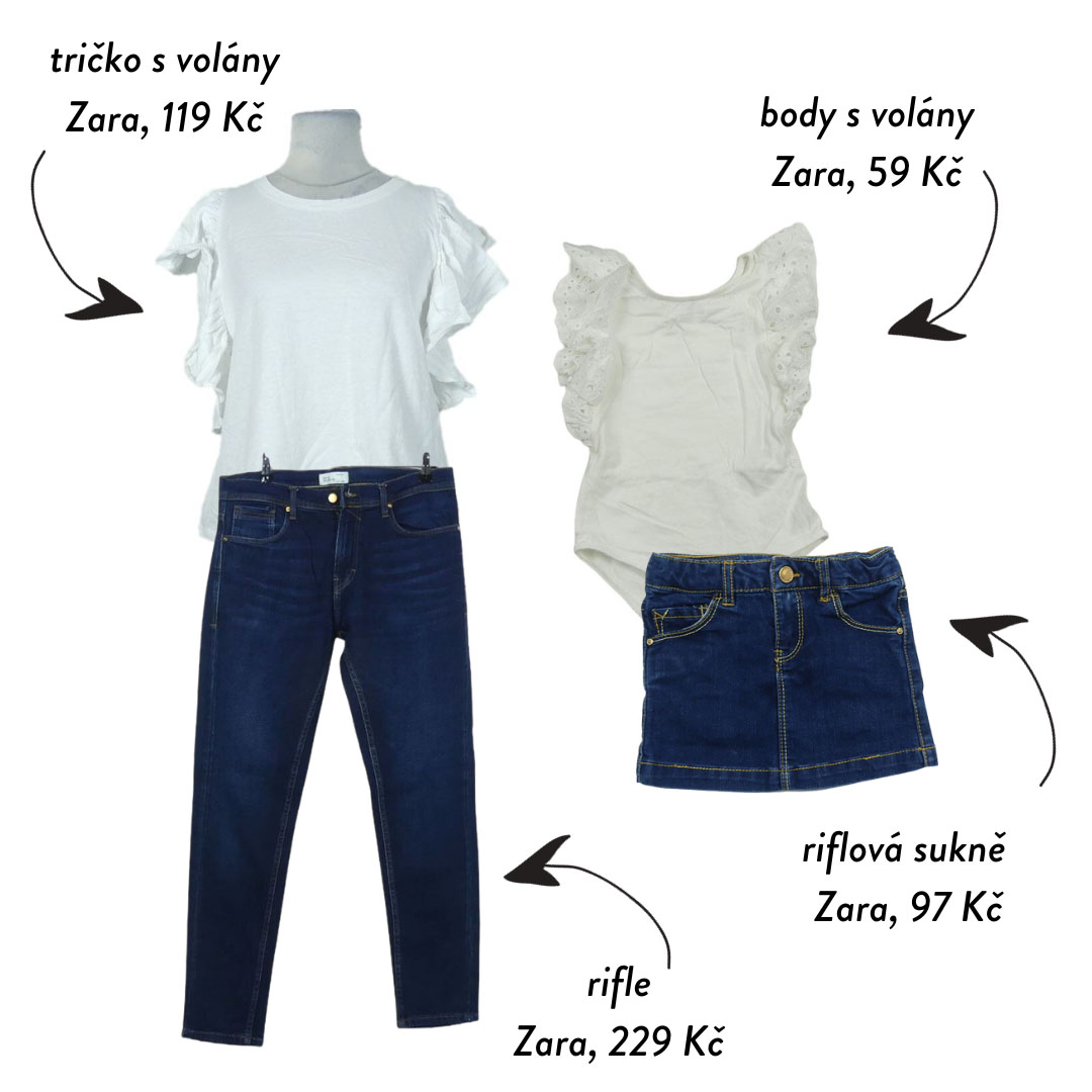 V jednoduchosti je krása a white&jeans je klasika. Co říkáte na tento matchy-matchy outfit?