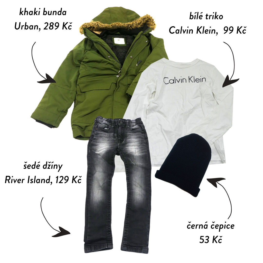 Tímto outfitem jistě potěšíme každého fanouška minimalistických outfitů.