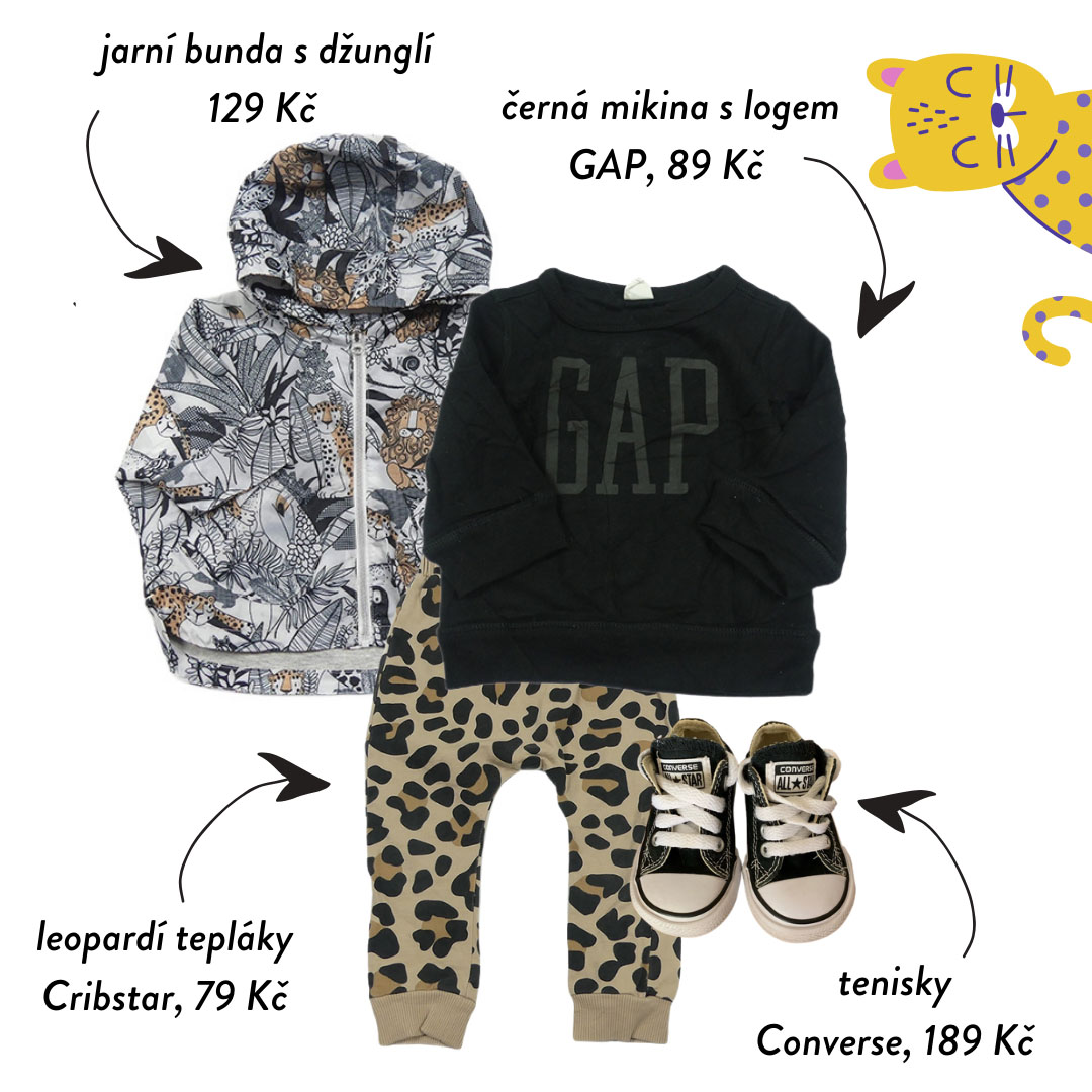Co říkáte na tyto safari motivy? Zkombinujte je s černou barvou a perfektní outfit je na světě.
