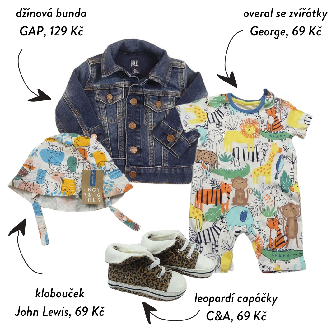 Perfektní outfit do ZOO, který je zároveň důkazem, že cool můžete být i ve velikosti 68.